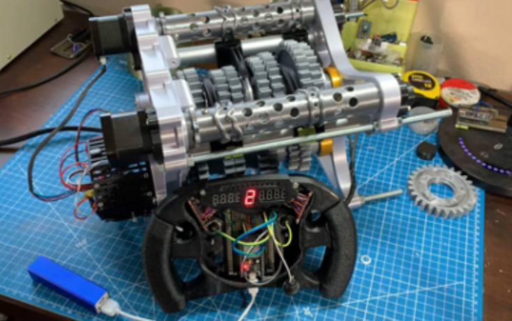 3D打印F1变速箱